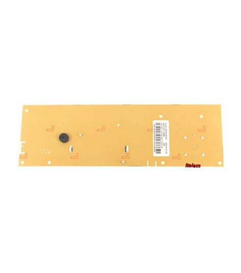 Module De Commande Lave Linge Indesit 482000093024