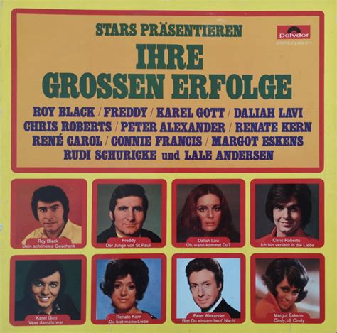 Various Stars Pr Sentieren Ihre Grossen Erfolge Lp Comp Mono