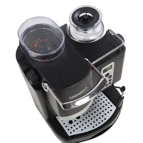 Espresso Machine Coffee Maker With Grind Bean And Froth Milk SALE