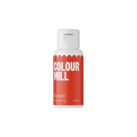 Sunset Oil Based Food Colouring Colour Mill Cake Craft Group