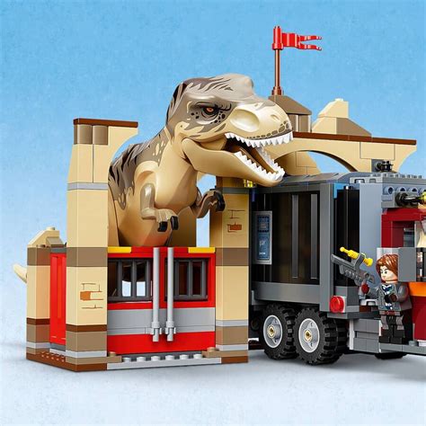 LEGO 76948 LEGO Jurassic World™ T. rex ve Atrociraptor Dinozor Kaçışı ...
