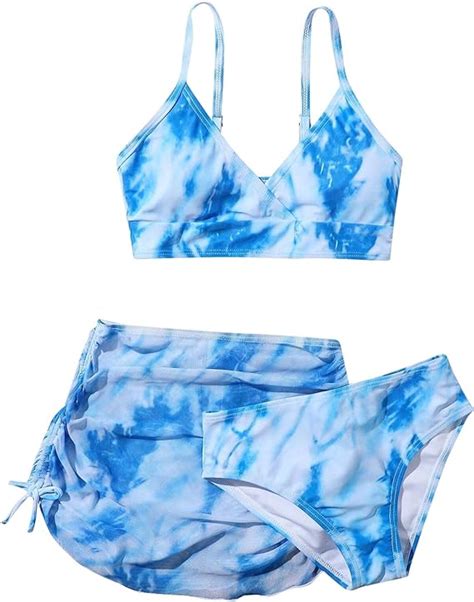 Alueeu Mädchen Bikini 140 Kinder Bikini 110 Mädchen Tankini Sport