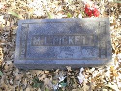 Martin Luther Pickett M Morial Find A Grave