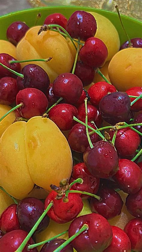 Cherry Fruit Food Essen Meals Prunus Yemek Eten