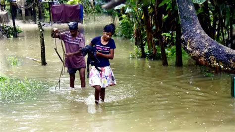 Assam Flood Crisis Deepens Over 1 Lakh People Affected Thedailyguardian