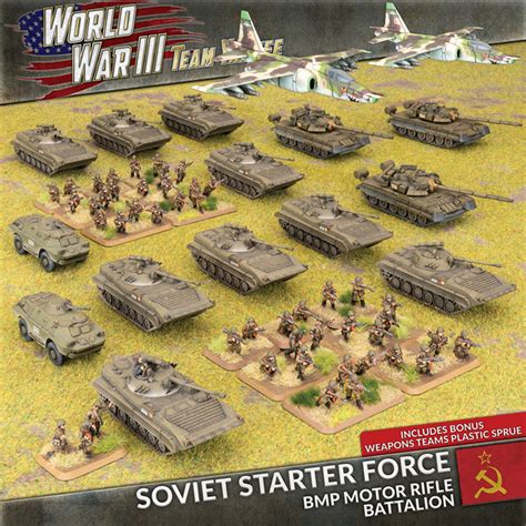 Wwiii Team Yankee Soviet Starter Force Bmp Rifle Battalion