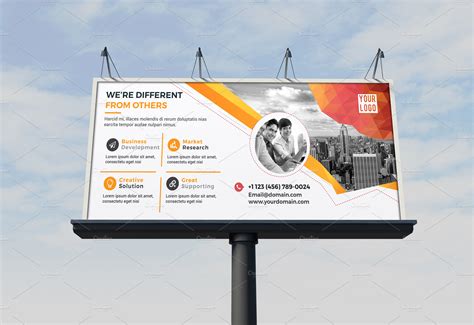 Billboard Template Creative Illustrator Templates Creative Market