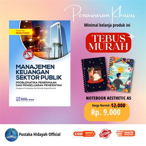 Jual Buku Manajemen Keuangan Sektor Publik Abdul Halim Buku Ekonomi