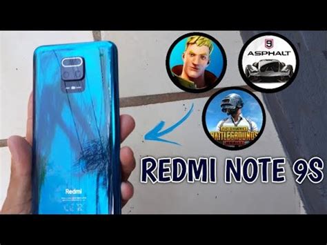 TESTES DE JOGOS PESADOS E MOTOR GRÁFICO REDMI NOTE 9S 6GB 128GB