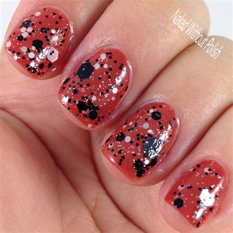 Pretty And Polished Throwback Collection Swatch And Review Naked Without Polish