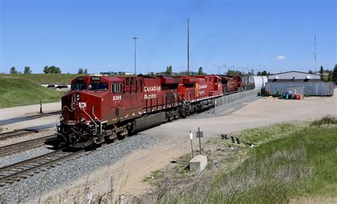 Cp 292 Key Train 292 Has Finished Their Work In Red Deer A Flickr