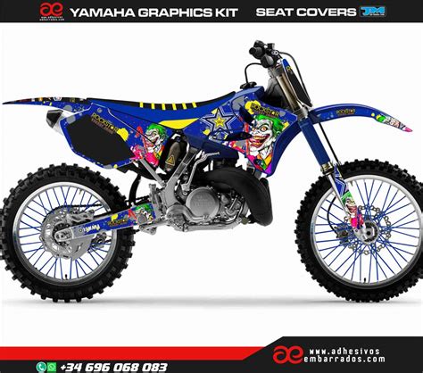 Full Graphic Vinyl Decals For Yamaha Yz Graphic Kit Militery