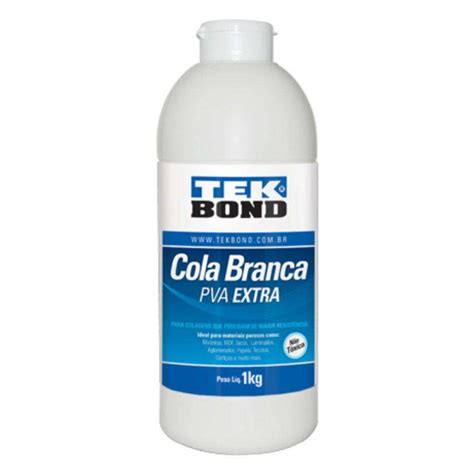 COLA BRANCA TEKBOND PVA EXTRA 1KG