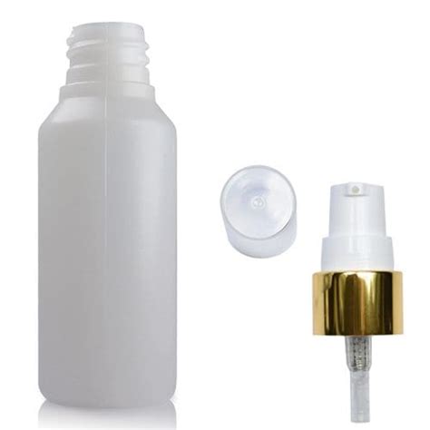 50ml HDPE Bottle Lotion Pump Ampulla Packaging 0161 367 1414