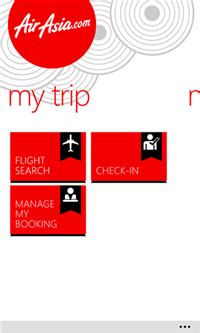 Official AirAsia App For Windows Phone