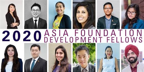 The Asia Foundation Selects 2020 Development Fellows The Asia Foundation