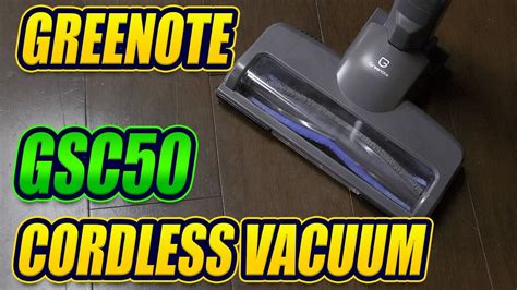 Greenote GSC50 Cordless Stick Vacuum Cleaner On Amazon Unboxing Test