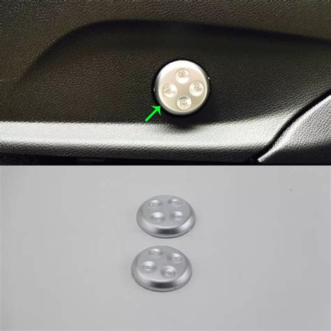 Car Accessories Interior Decoration Abs Car Seat Adjustment Button Cover Trim For Mercedes Benz