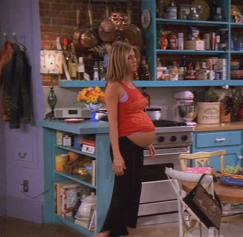 Jennifer Aniston Pregnant On The Tv Show Friends Rpregcelebs