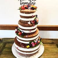 Naked Wed Cake Cake By Art Bakin CakesDecor
