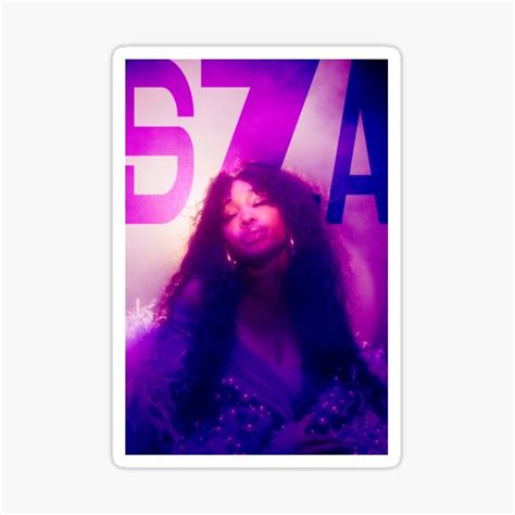 Sza Sticker For Sale By Imlailey Redbubble