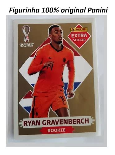 Figurinha Ouro Extra Panini Ryan Gravenberch Gold Legend