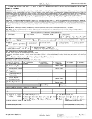 Fillable Online Cui When Filled In Department Of The Navy Fax Email