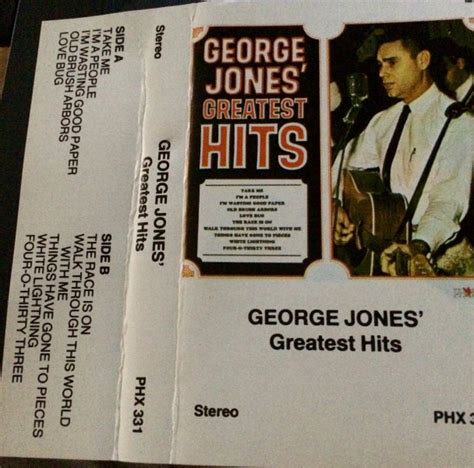 George Jones – Greatest Hits (1981, Cassette) - Discogs