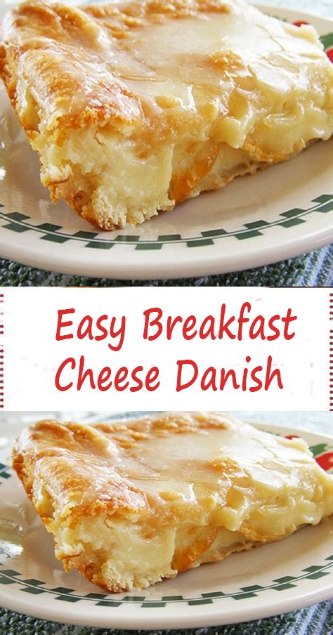 Easy Breakfast Cheese Danish