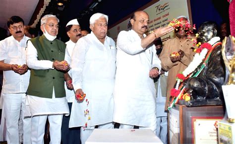 Bengaluru Karnataka Chief Minister Basavaraj Bommai Pays Tribute To