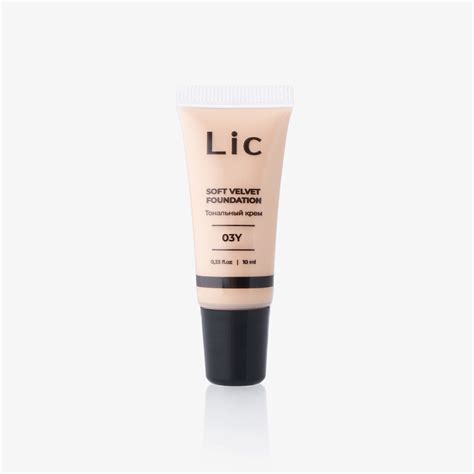LIC Крем тональный Soft Velvet Мини-версия купить по низким ценам в ЛЭТУАЛЬ