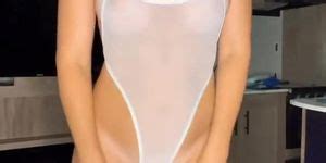 Vicky Stark Nude One Piece Backless Swimsuit Onlyfans Video Leaked Tnaflix