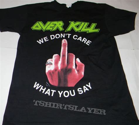 Overkill Fuck You Tshirt TShirtSlayer TShirt And BattleJacket Gallery