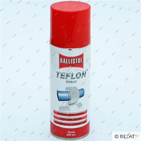 Тефлоновый аэрозоль - смазка Ballistol PTFE- Spray (Teflon) 200 ml ...