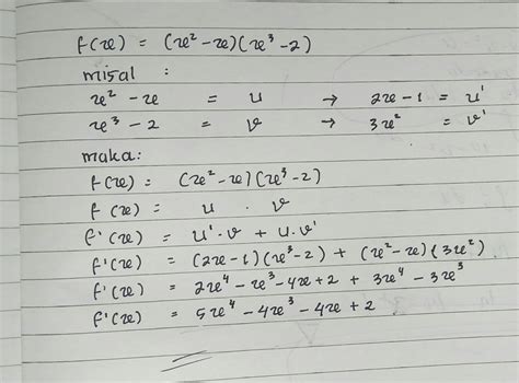 Turunan X Pangkat 3 – Ujian