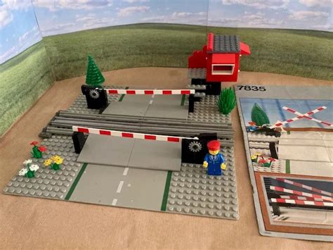 Lego Bahn Bergang Manual Road Crossing V Mit Anleitung Eur