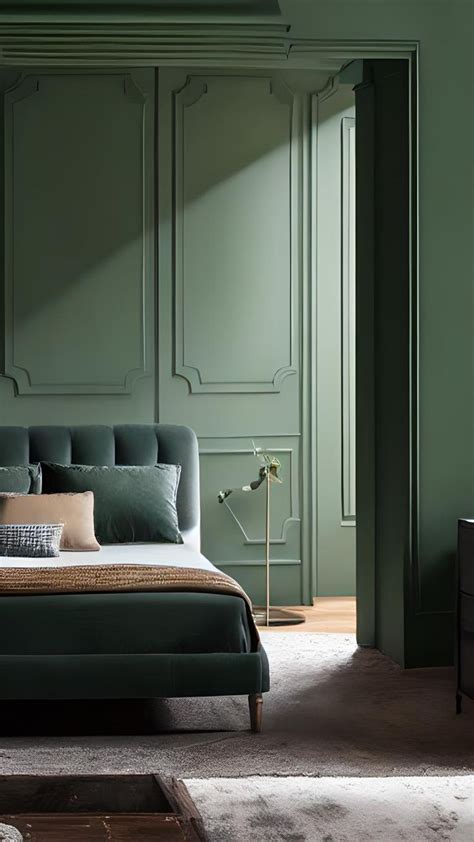 Sage Green Bedroom | Maison, Chambre