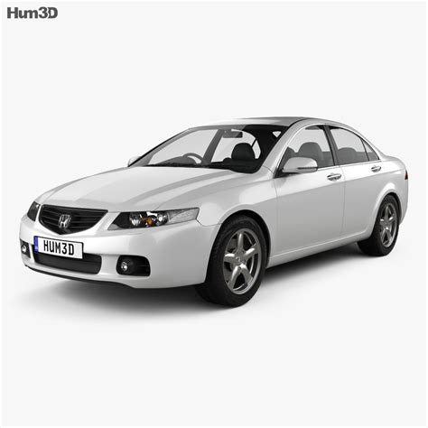 Honda Accord Sedan 2003 3d Model Vehicles On Hum3d