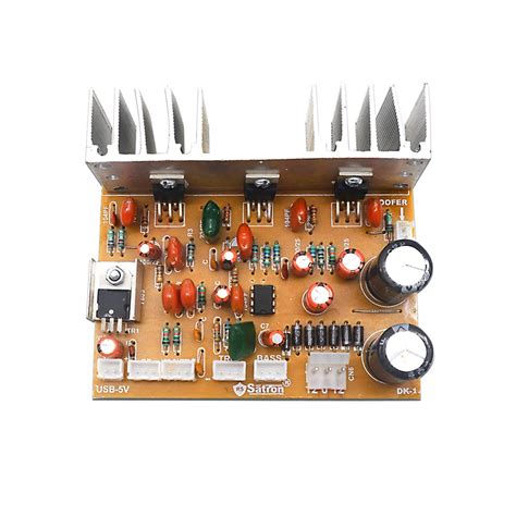 Electronic Spices Tda2030 3 TR 2.1 Home Theater 60 Watt Audio Amplifier