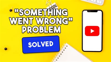 How To Fix Youtube Something Went Wrong Problem Iphone Solved Youtube