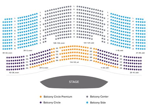 24 25 Repertory Seating Chart San Francisco Ballet