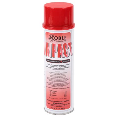 Noble Chemical 16 Oz Impact Ready To Use Disinfectant Spray