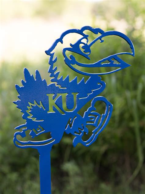 Kansas University Jayhawks KU Garden Decor Outdoor | Etsy