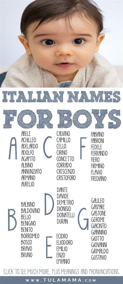 Unique Italian Baby Boy Names And Meanings Fatinitwitblogger