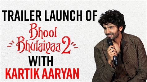 Bhool Bhulaiyaa 2 Trailer Launch Event With Kartik Aryan And Kiara