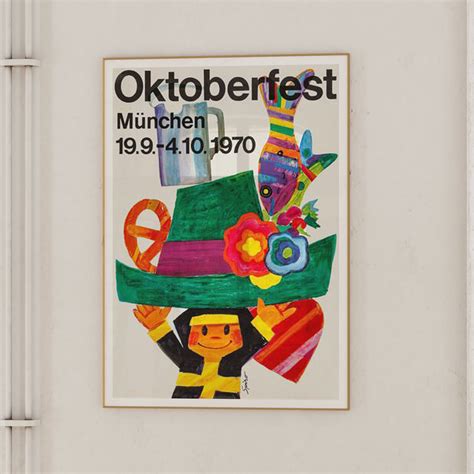 Oktoberfest Vintage Tourismus Poster Er Jahre Etsy De