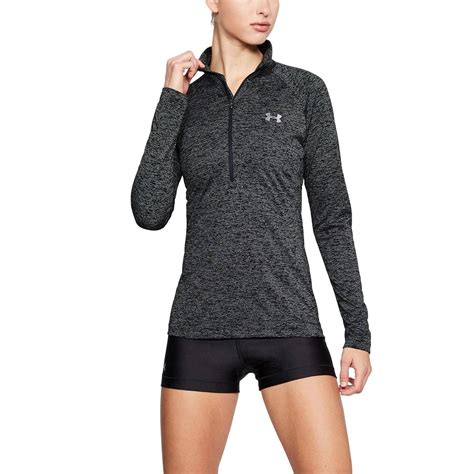 Under Armour Womens Tech Twist Half Zip Long Sleeve Shirt