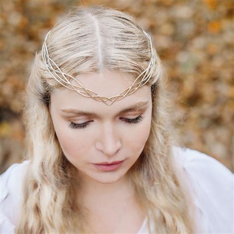 Wedding Diadem Bridal Elven Tiara Elven Bridal Hair Vine Inspire Uplift