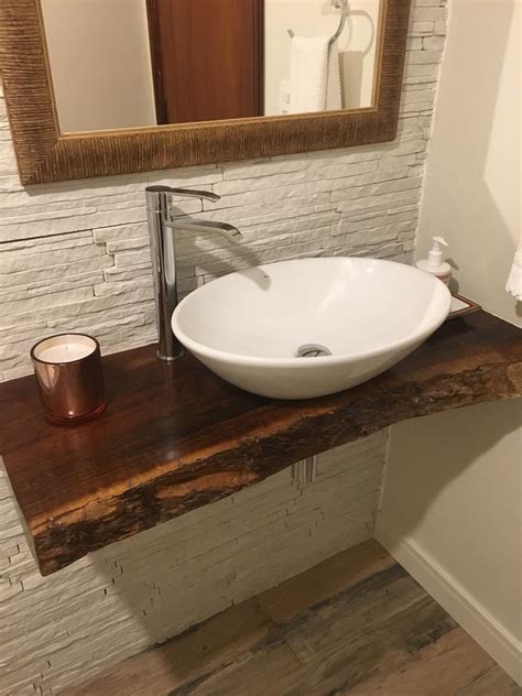 Bancada para Lavabo de Madeira Maciça 100 x 40 Decoração banheiro