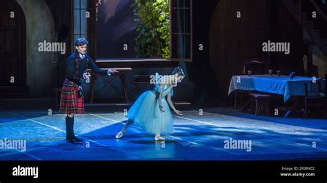 The ballet La Sylphide Stock Photo - Alamy